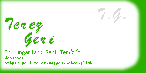 terez geri business card